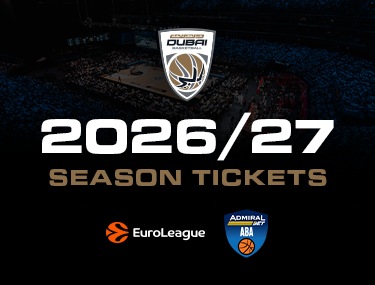 DUBAI BASKETBALL 2026/27 SEASON TICKETS