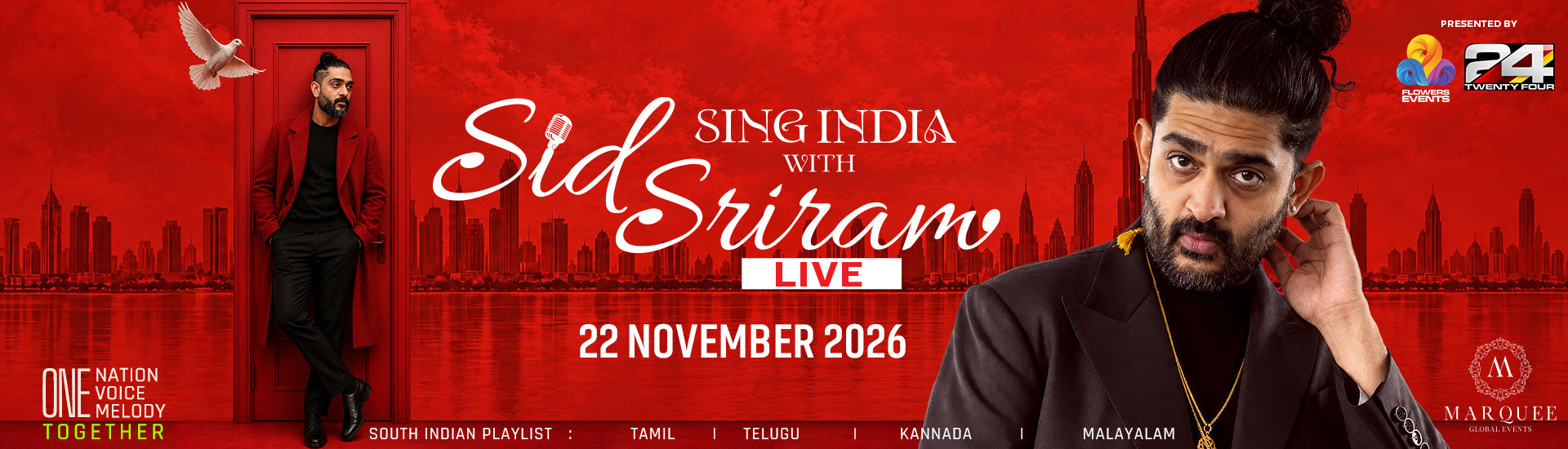 SID SRIRAM – SING INDIA